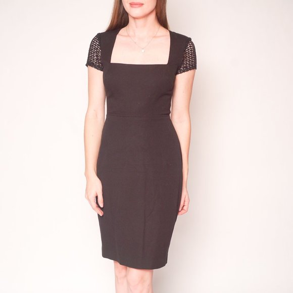 Banana Republic Dresses & Skirts - ROLAND MOURET Banana Republic Sheath Black Dress